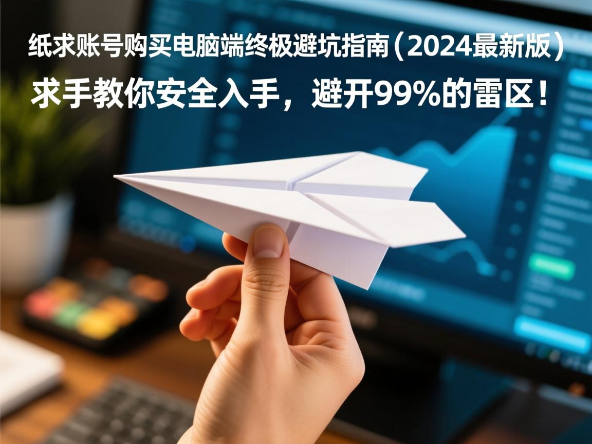 纸飞机账号购买电脑端终极避坑指南（2024最新版）手把手教你安全入手，避开99%的雷区！