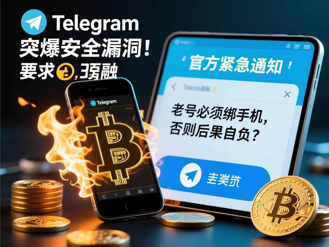 Telegram突爆安全漏洞！官方紧急通知，老号必须绑手机，否则后果自负？