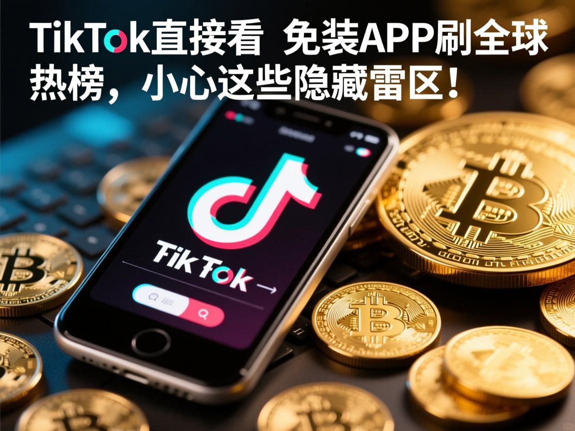 TikTok直接看,免装APP刷全球热榜,小心这些隐藏雷区!