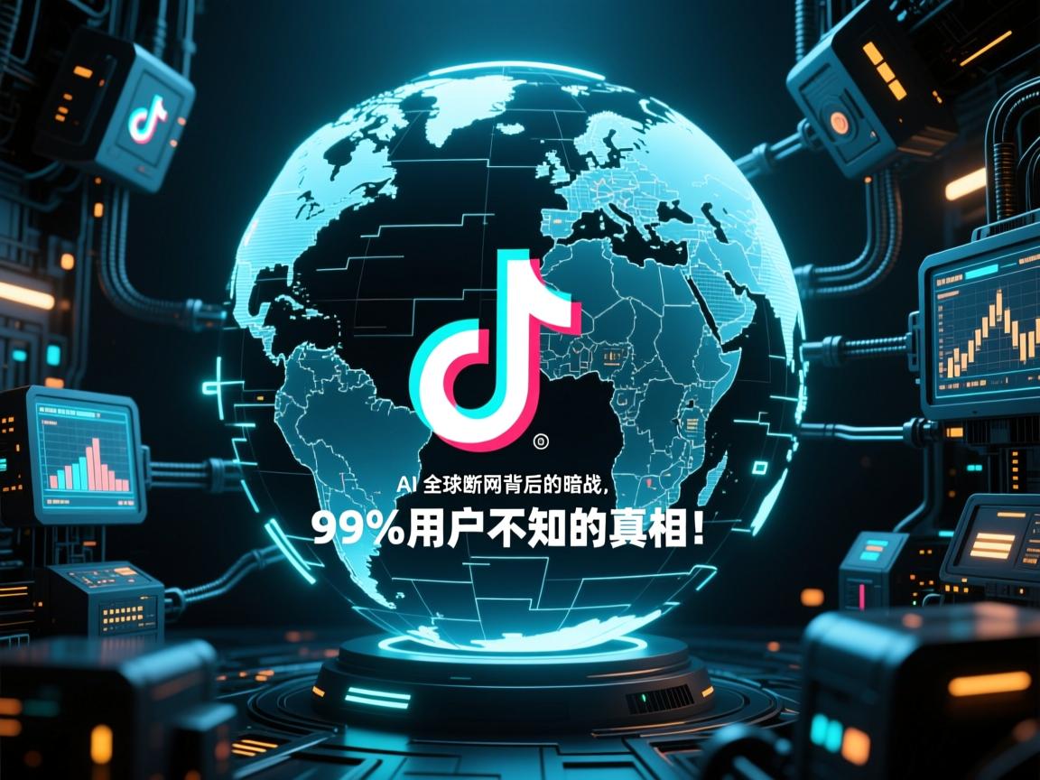AI解谜,TikTok全球断网背后的科技暗战,99%用户不知的真相!