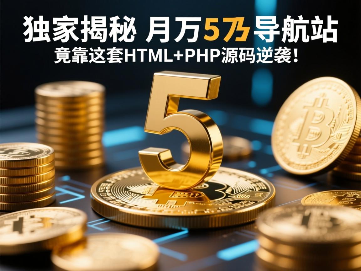 独家揭秘，月入5万的导航站，竟靠这套HTML+PHP源码逆袭！