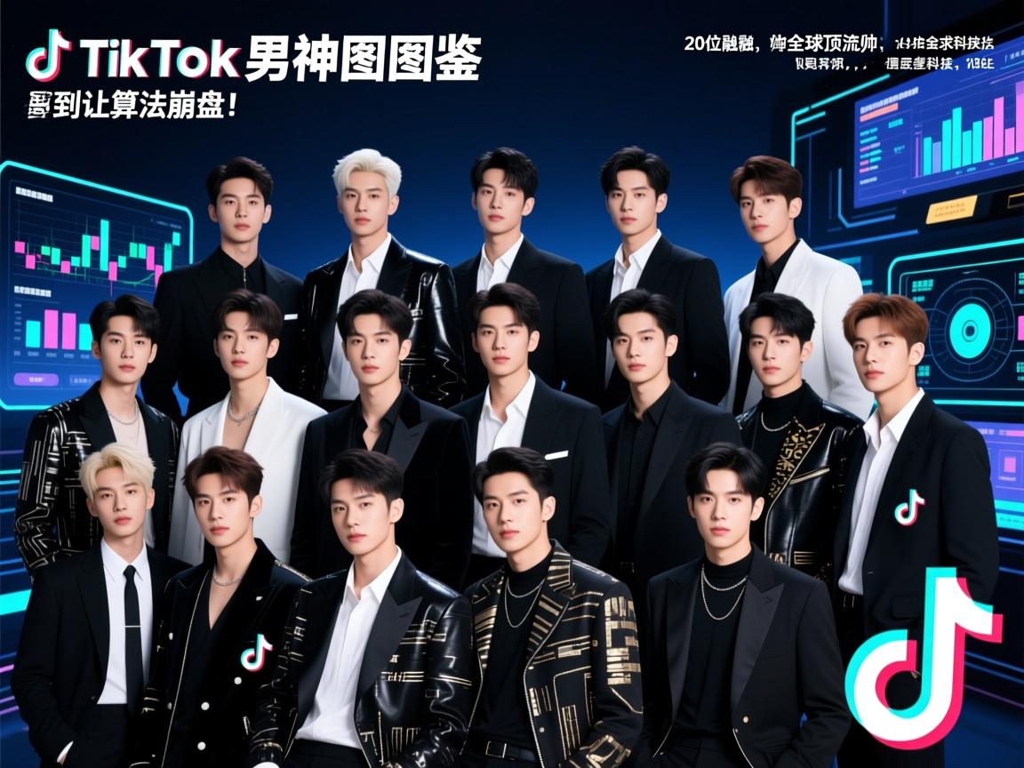 TikTok男神图鉴,这20位全球顶流帅到让算法崩盘!