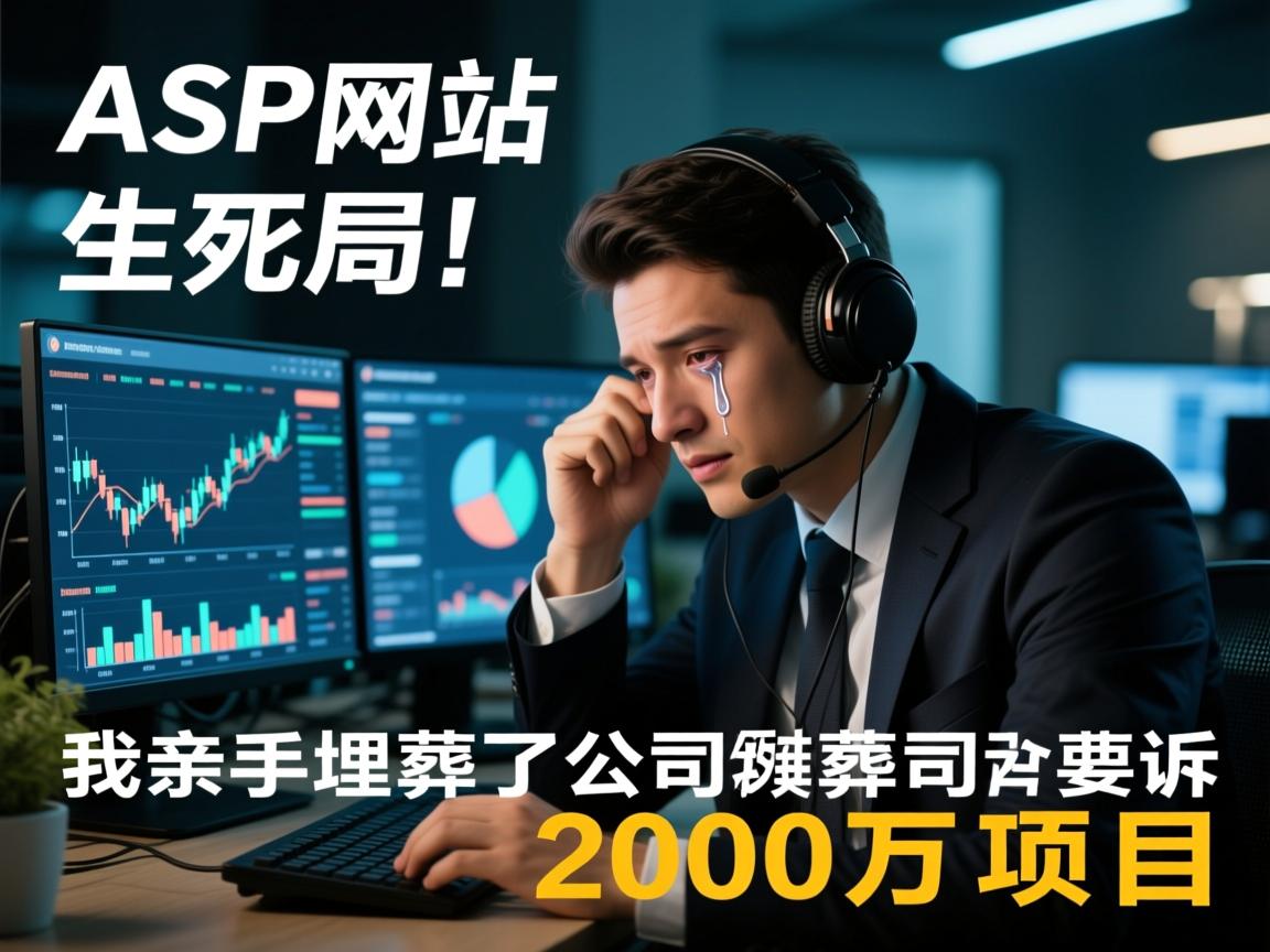 ASP网站生死局!程序员泪诉,我亲手埋葬了公司2000万项目