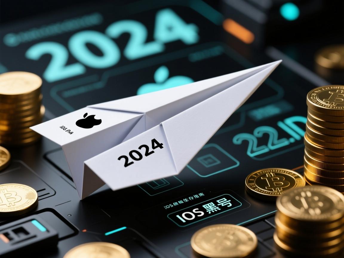 2024纸飞机iOS终极生存指南,成品号黑市与苹果ID的隐秘战争
