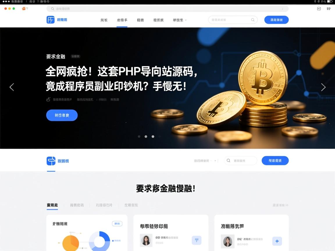 全网疯抢!这套PHP导航站源码,竟成程序员副业印钞机?手慢无!