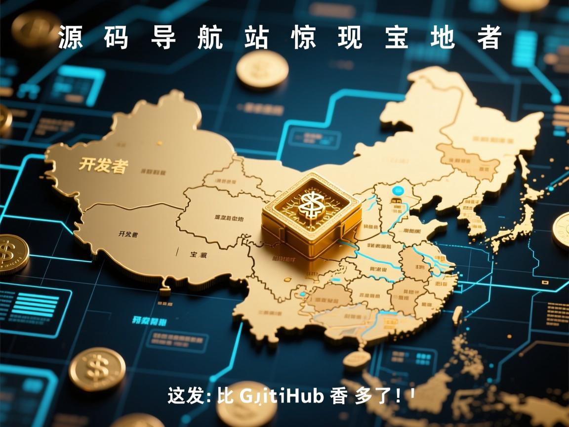 中国源码导航站惊现宝藏地图,开发者,这比GitHub香多了!