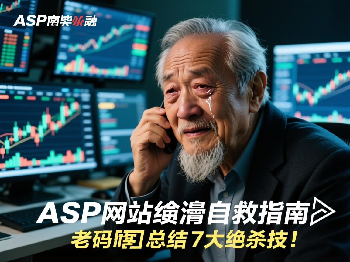 ASP网站崩溃自救指南,老码农含泪总结7大绝杀技!
