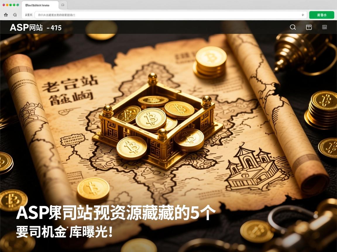 ASP网站预览资源藏宝图,老司机私藏的5个黄金资源库曝光!