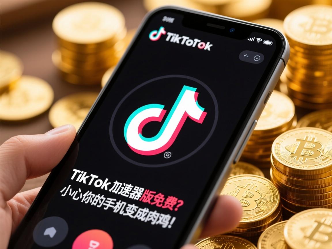TikTok加速器破解版免费?小心你的手机变成肉鸡!