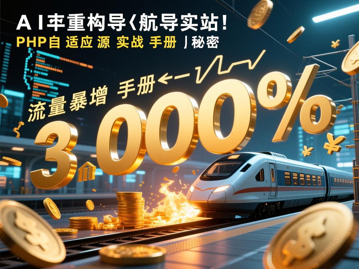AI重构导航站!PHP自适应源码实战手册,流量暴增300%的秘密