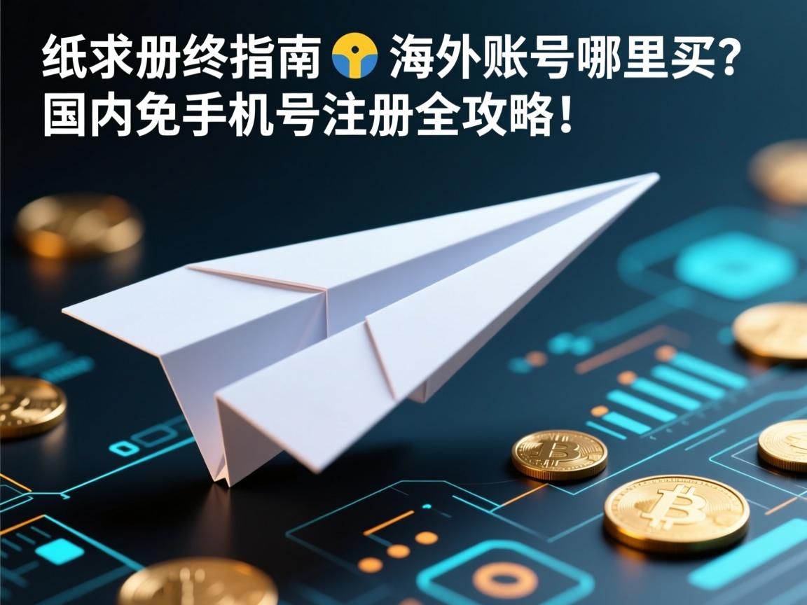 纸飞机注册终极指南，海外账号哪里买？国内免手机号注册全攻略！