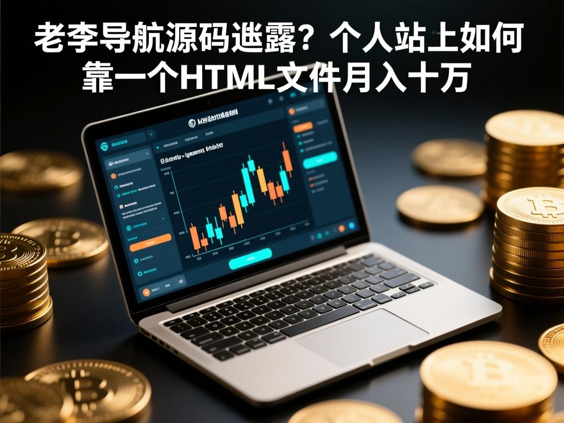 老李导航源码泄露？个人站长如何靠一个HTML文件月入十万