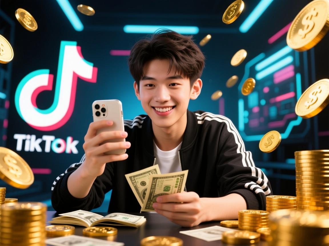 TikTok吸金风暴,00后靠一条15秒视频狂赚80万?揭秘流量密码背后的残酷真相