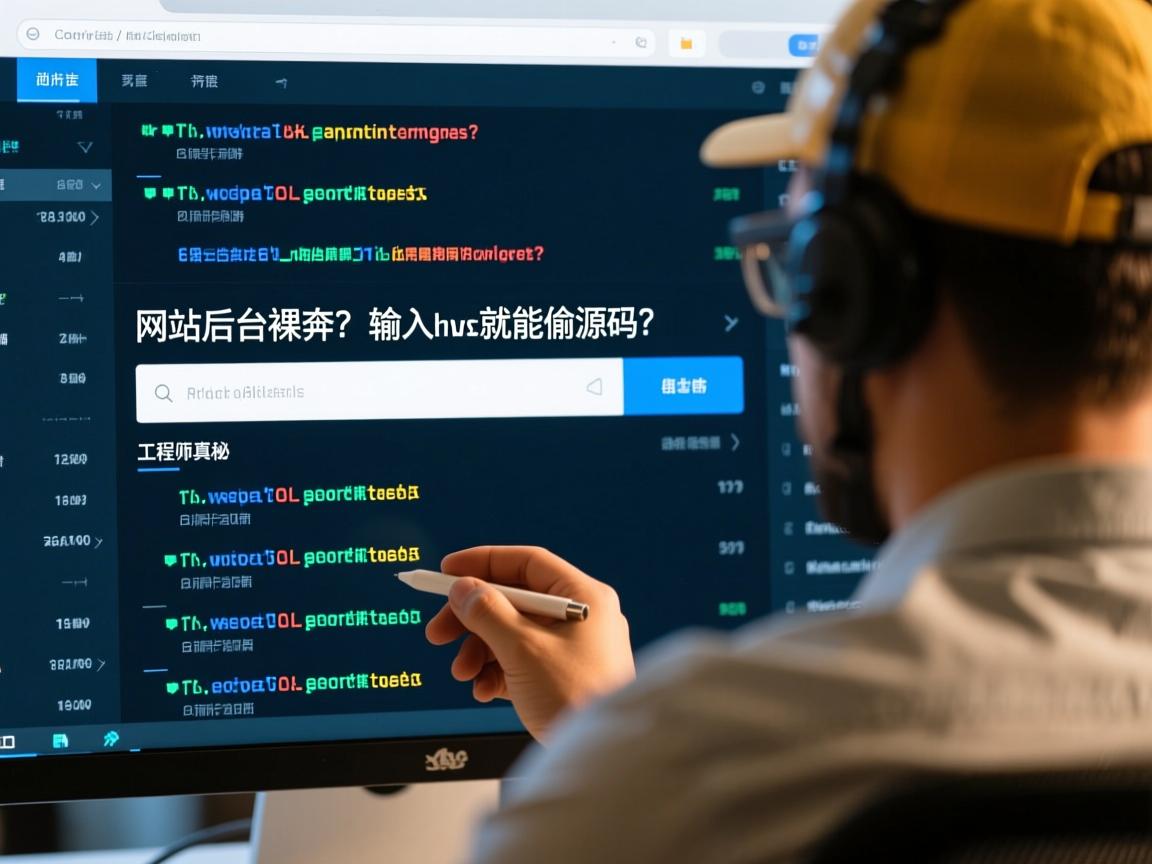 网站后台裸奔?输入网址就能偷源码?工程师揭秘访问权限真相!