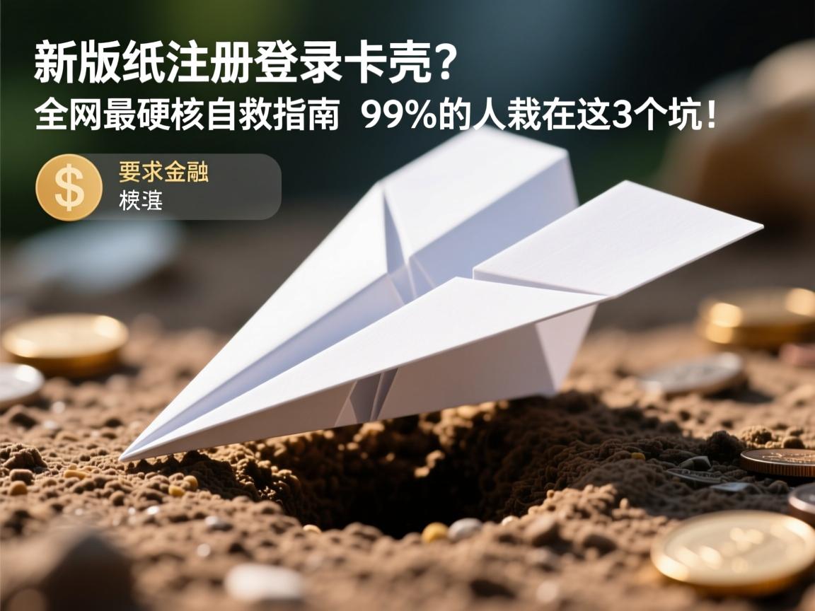 新版纸飞机注册登录卡壳？全网最硬核自救指南，99%的人栽在这3个坑！