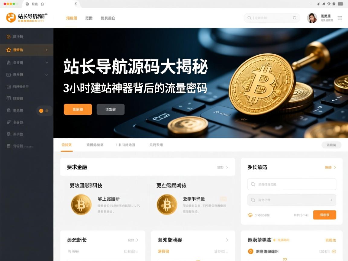 站长导航源码大揭秘,3小时建站神器背后的流量密码