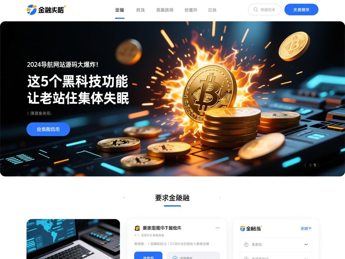 2024导航网站源码大爆炸!这5个黑科技功能让老站长集体失眠