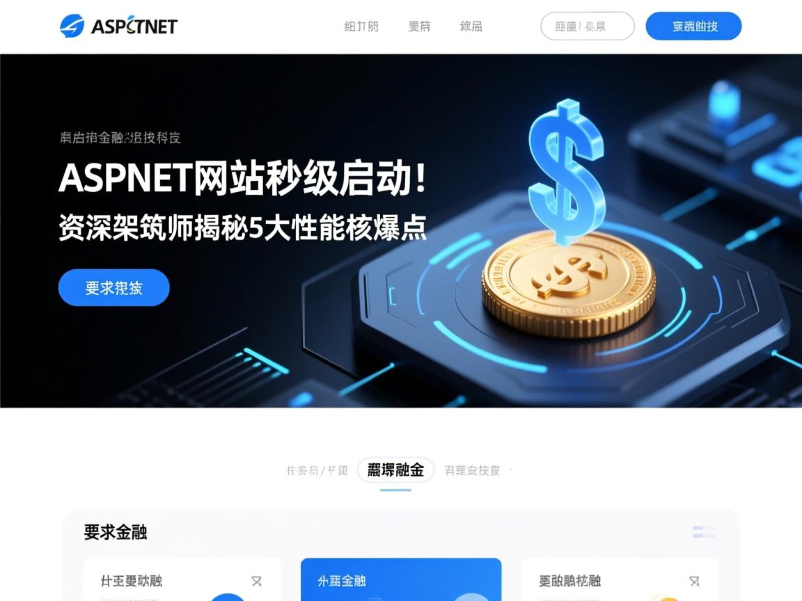 ASP.NET网站秒级启动!资深架构师揭秘5大性能核爆点