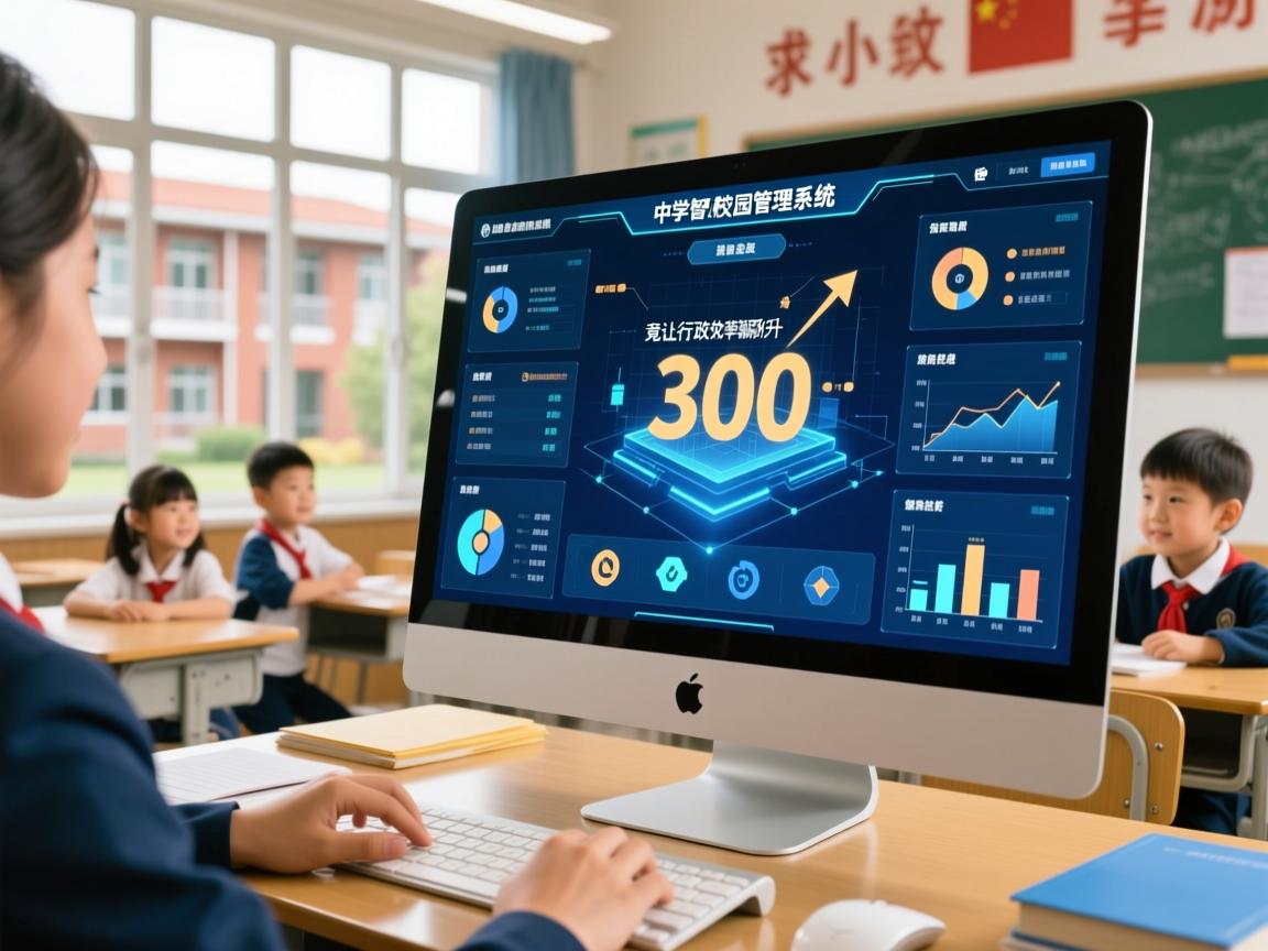 AI颠覆传统!中小学智慧校园管理系统竟让行政效率飙升300%