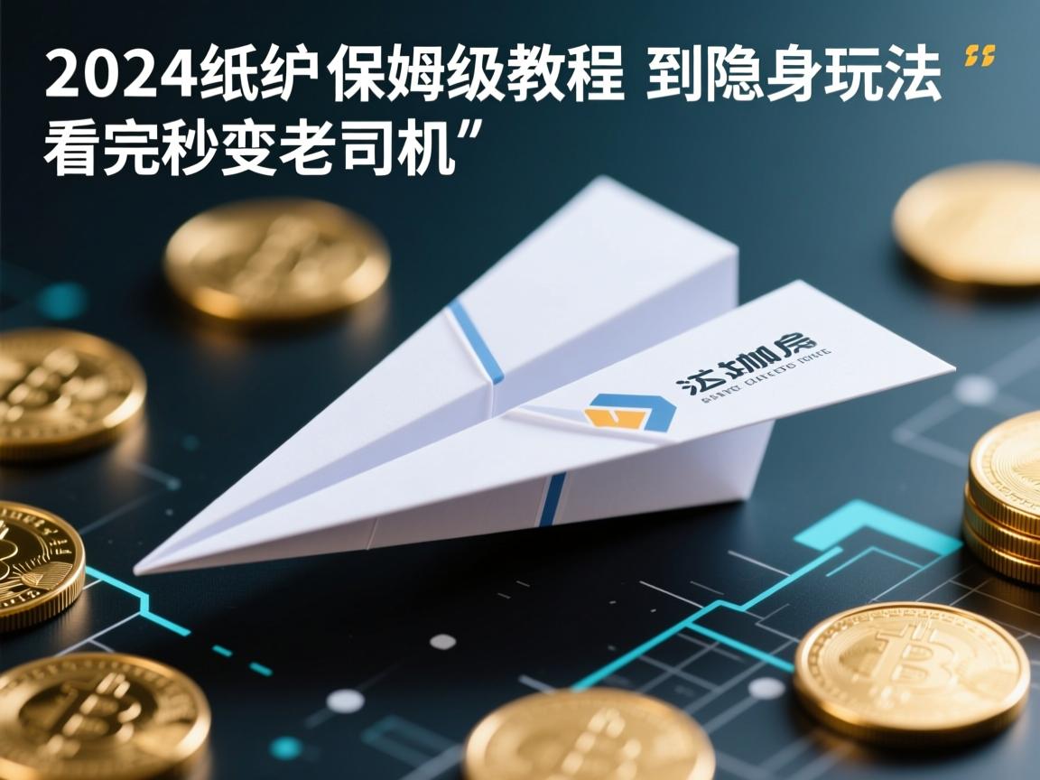 2024纸飞机保姆级教程,从注册避坑到隐身玩法,看完秒变老司机