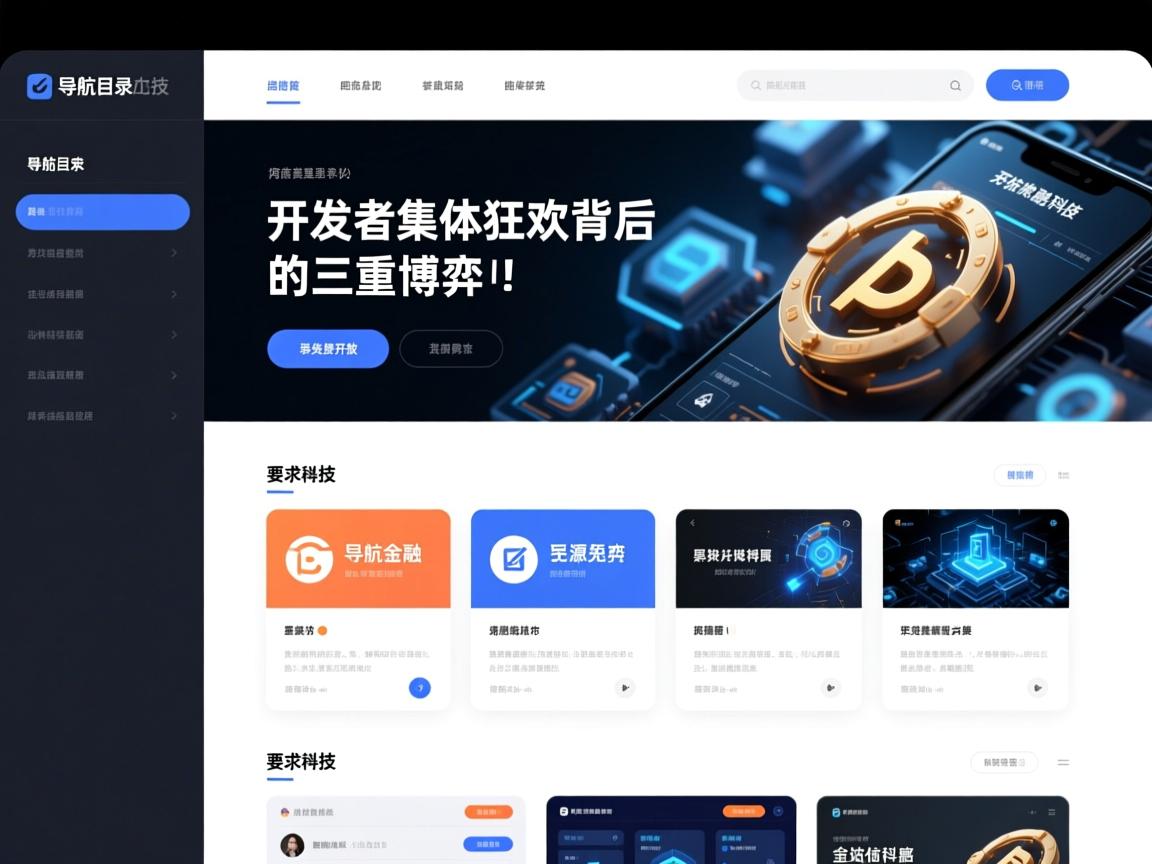 导航目录网站源码免费开放!开发者集体狂欢背后的三重博弈