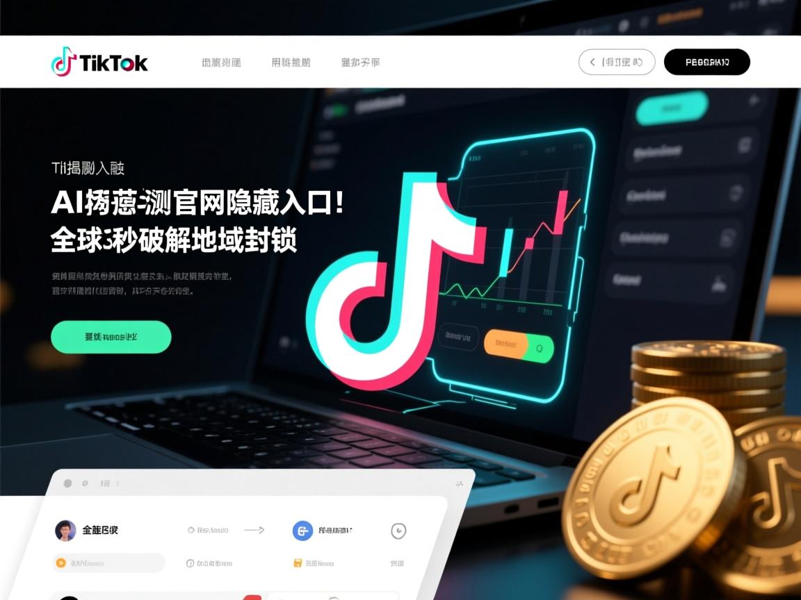 AI揭秘TikTok官网隐藏入口!全球网友实测3秒破解地域封锁