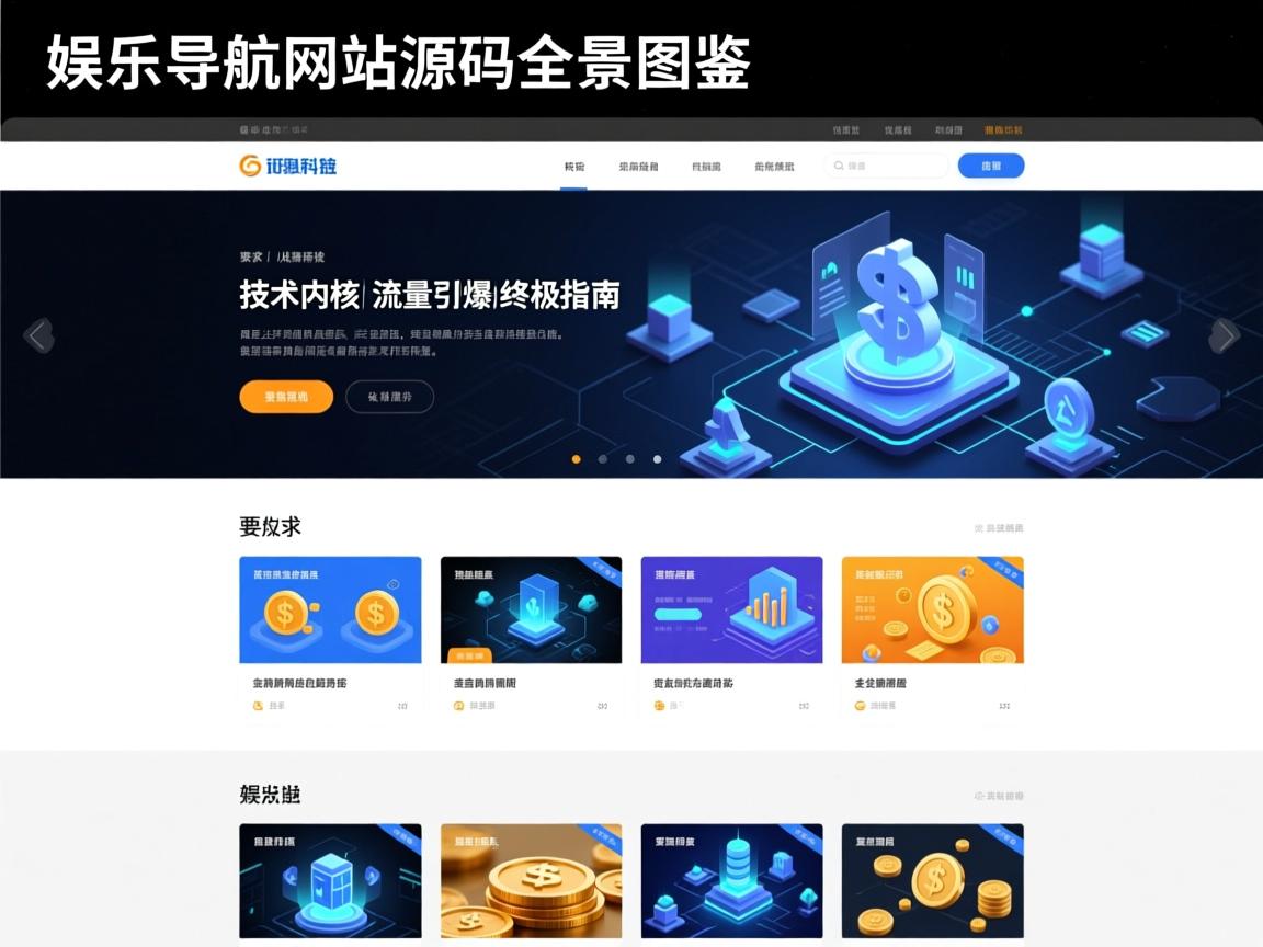 娱乐导航网站源码全景图鉴,从技术内核到流量引爆的终极指南