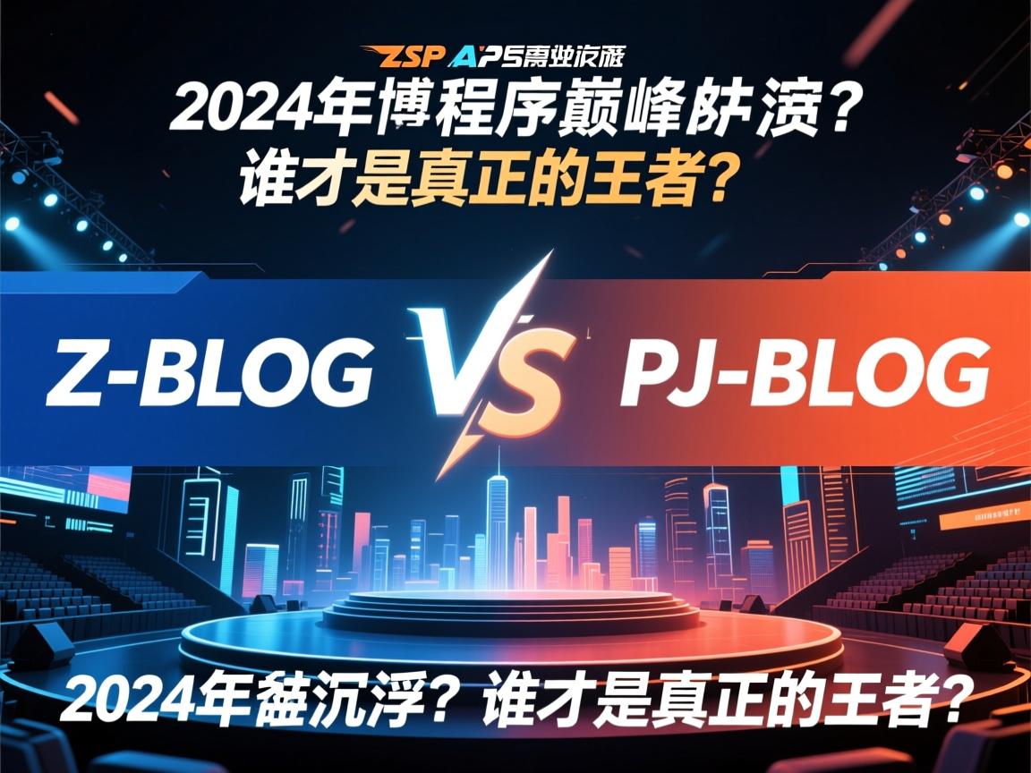 2024年ASP博客程序巅峰对决,Z-BLOG与PJ-BLOG谁主沉浮?谁才是真正的王者?