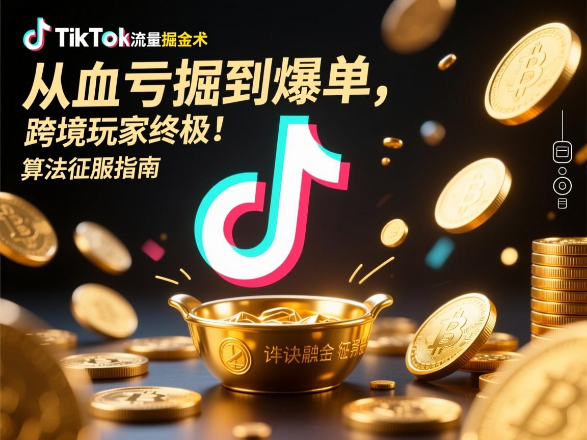 TikTok流量掘金术，从血亏到爆单，跨境玩家的终极算法征服指南