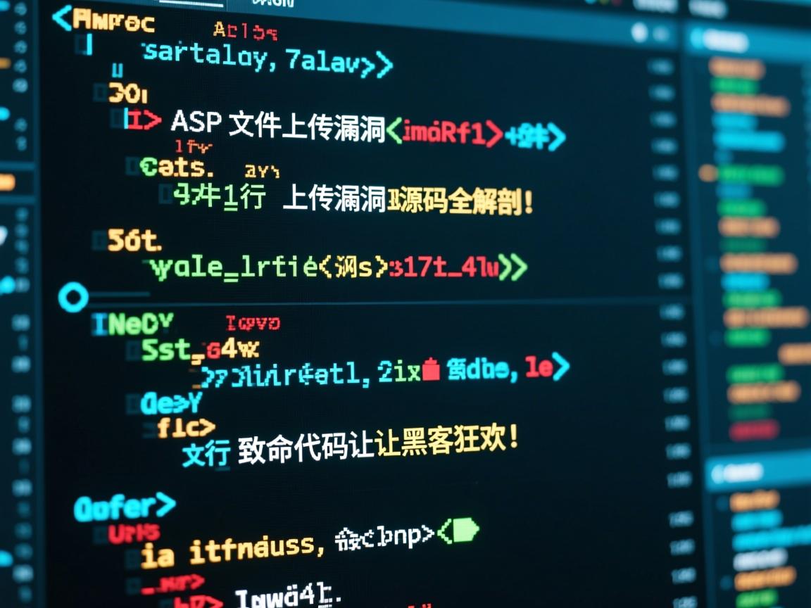 ASP文件上传漏洞源码全解剖,这7行致命代码让黑客狂欢!