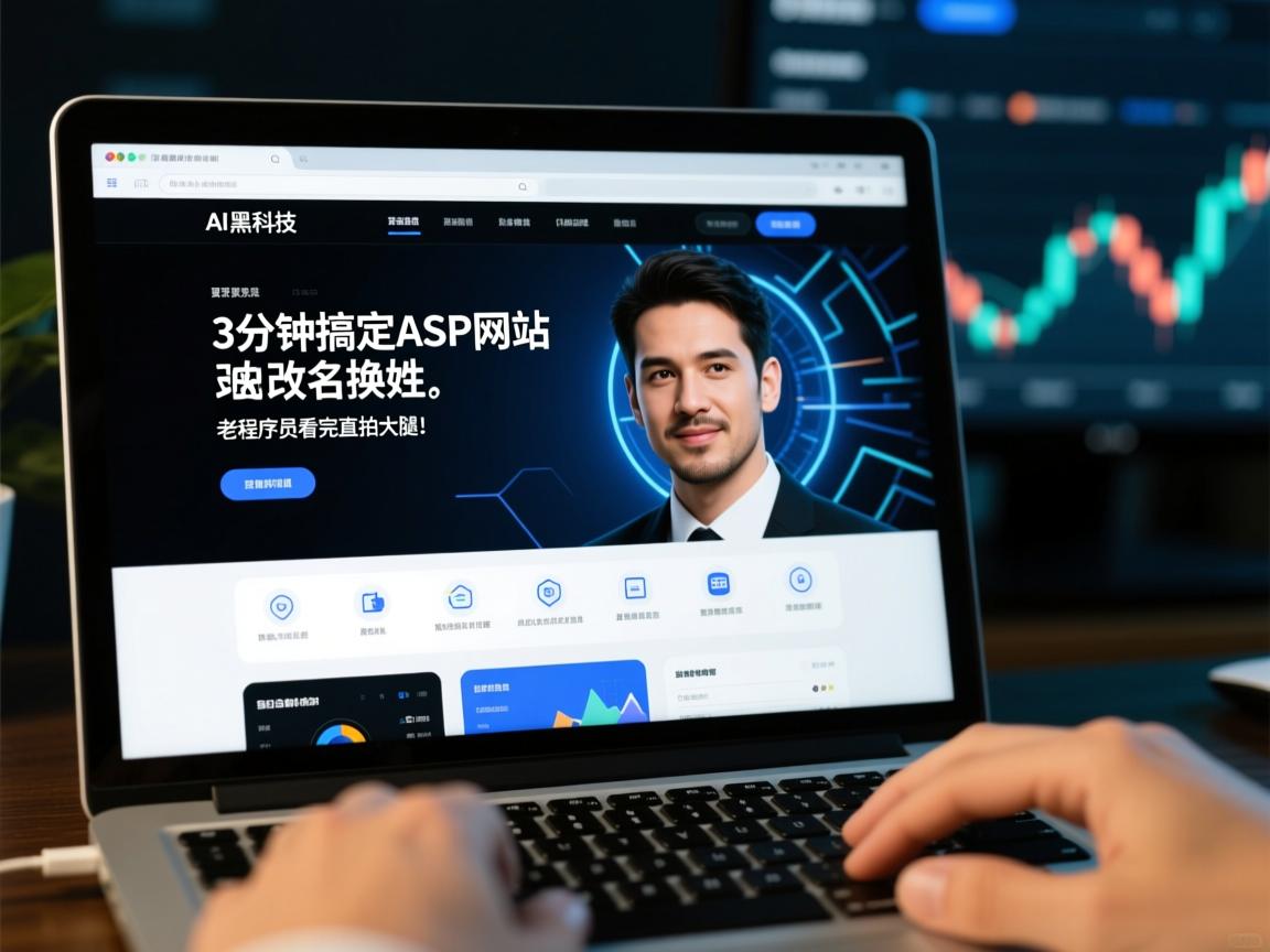 AI黑科技！3分钟搞定ASP网站改名换姓，老程序员看完直拍大腿！