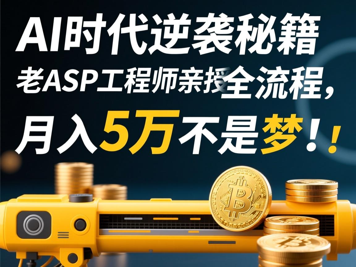 AI时代逆袭秘籍,老ASP工程师亲授动态网站搭建全流程,月入5万不是梦!