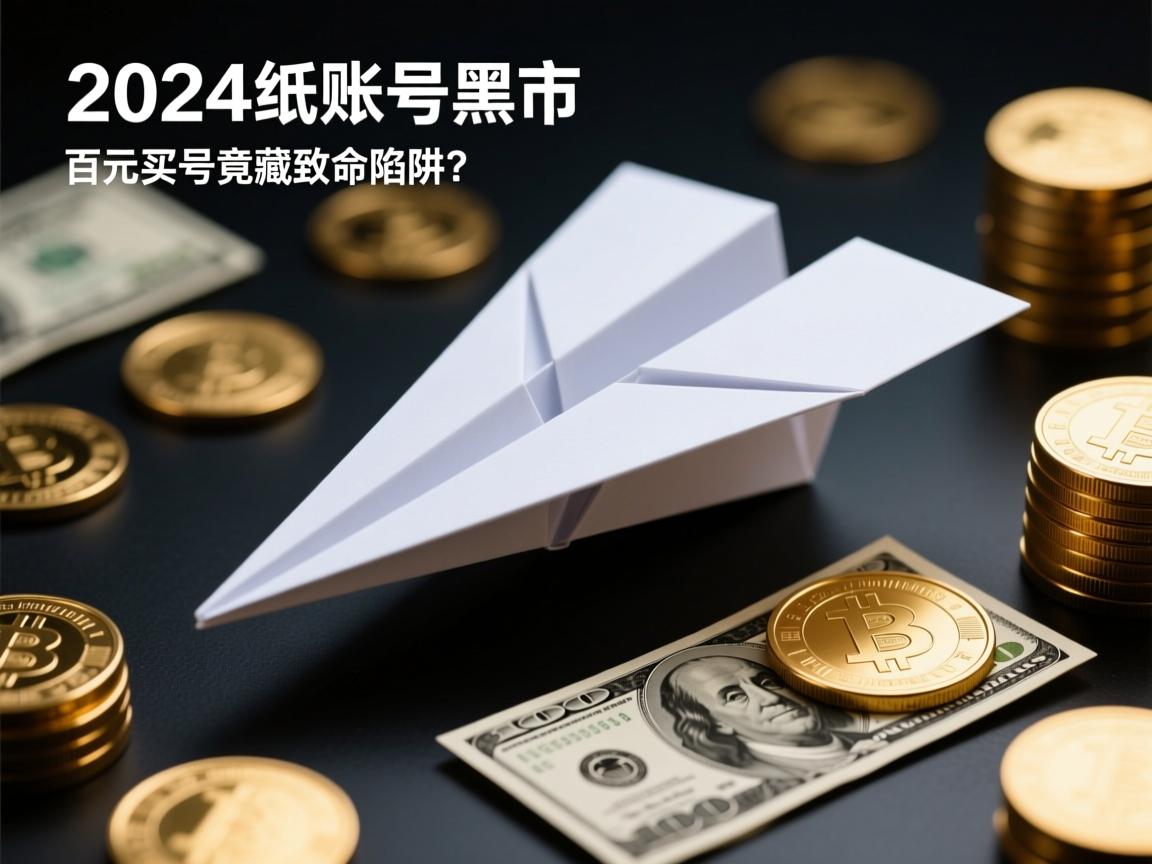 2024纸飞机账号黑市交易内幕曝光！百元买号竟藏致命陷阱？