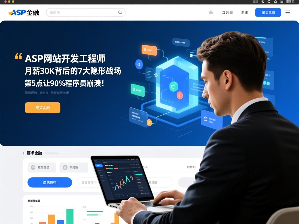 ASP网站开发工程师,月薪30K背后的7大隐形战场,第5点让90%程序员崩溃!