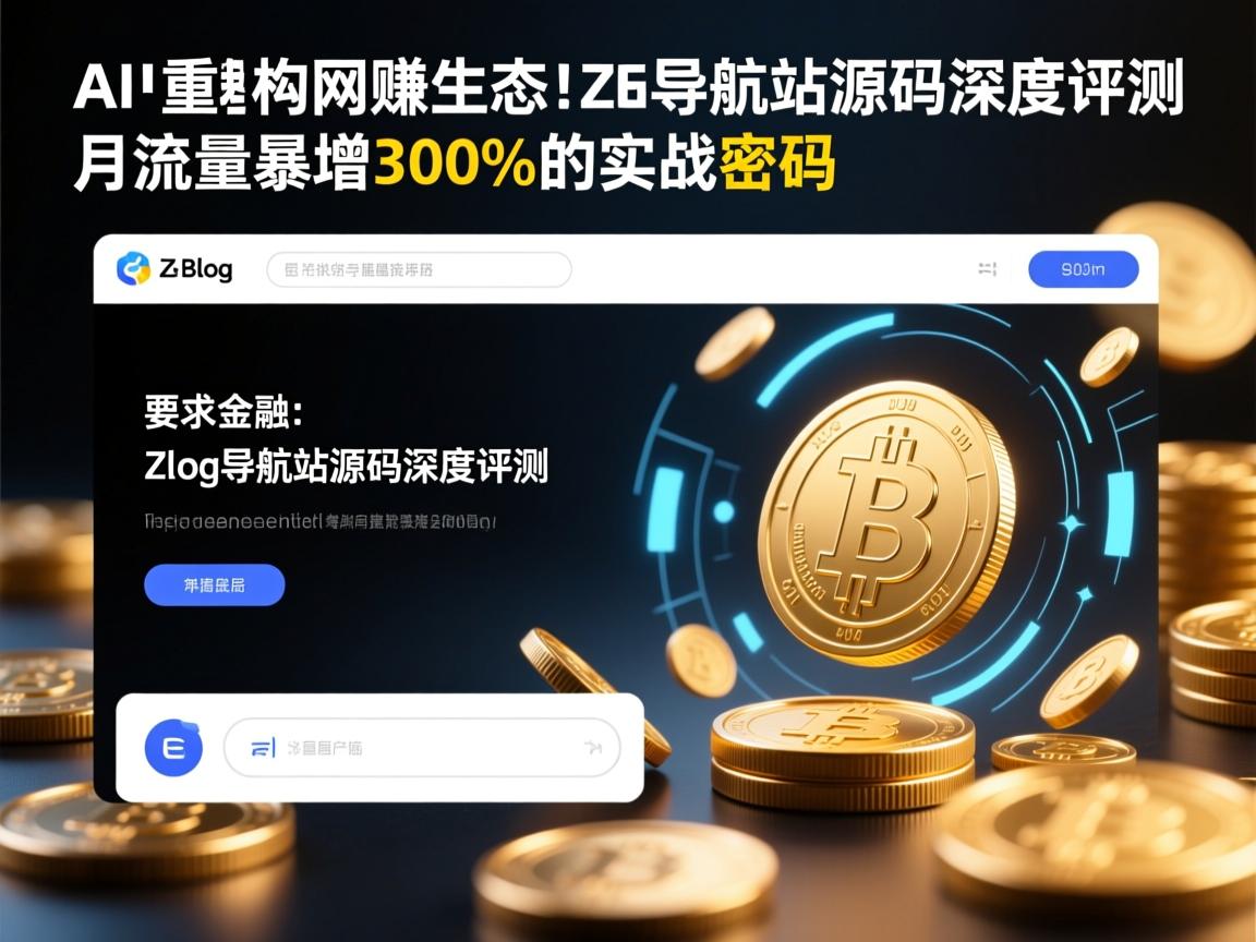 AI重构网赚生态!ZBlog导航站源码深度评测,月流量暴增300%的实战密码