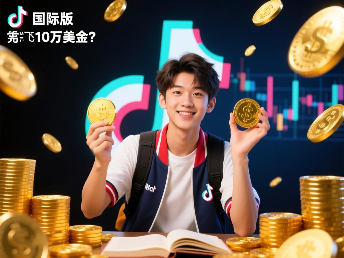 TikTok国际版吸金风暴,00后留学生靠土味视频月入10万美金?
