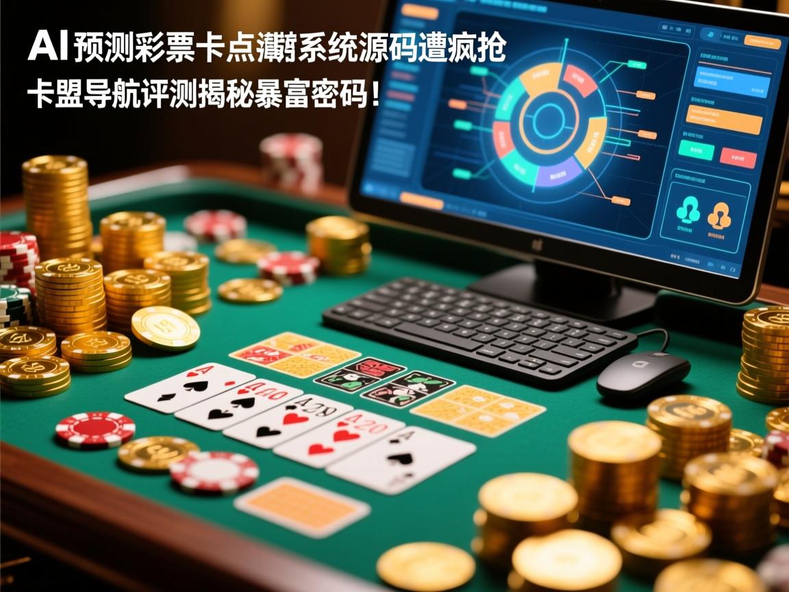 AI预测彩票?卡点投注系统源码遭疯抢,卡盟导航评测揭秘暴富密码!