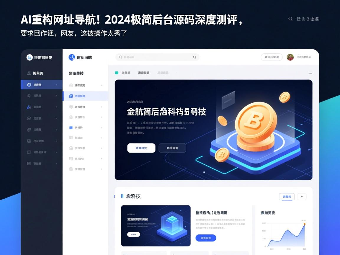AI重构网址导航!2024极简后台源码深度测评,网友,这波操作太秀了