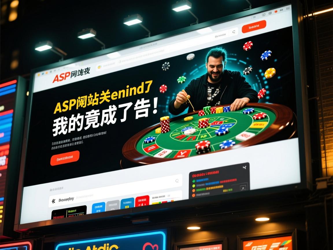 ASP网站关键词惊魂夜,我的网站竟成了赌博广告牌!