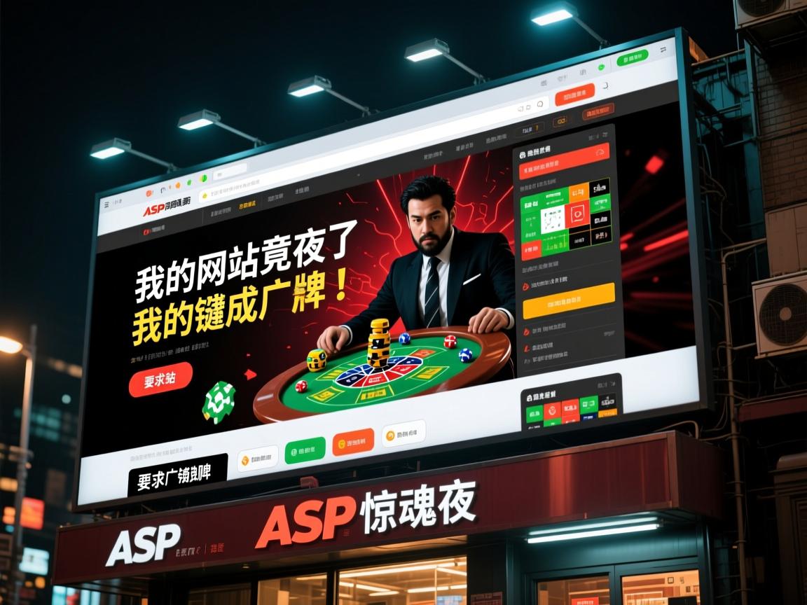 ASP网站关键词惊魂夜,我的网站竟成了赌博广告牌!