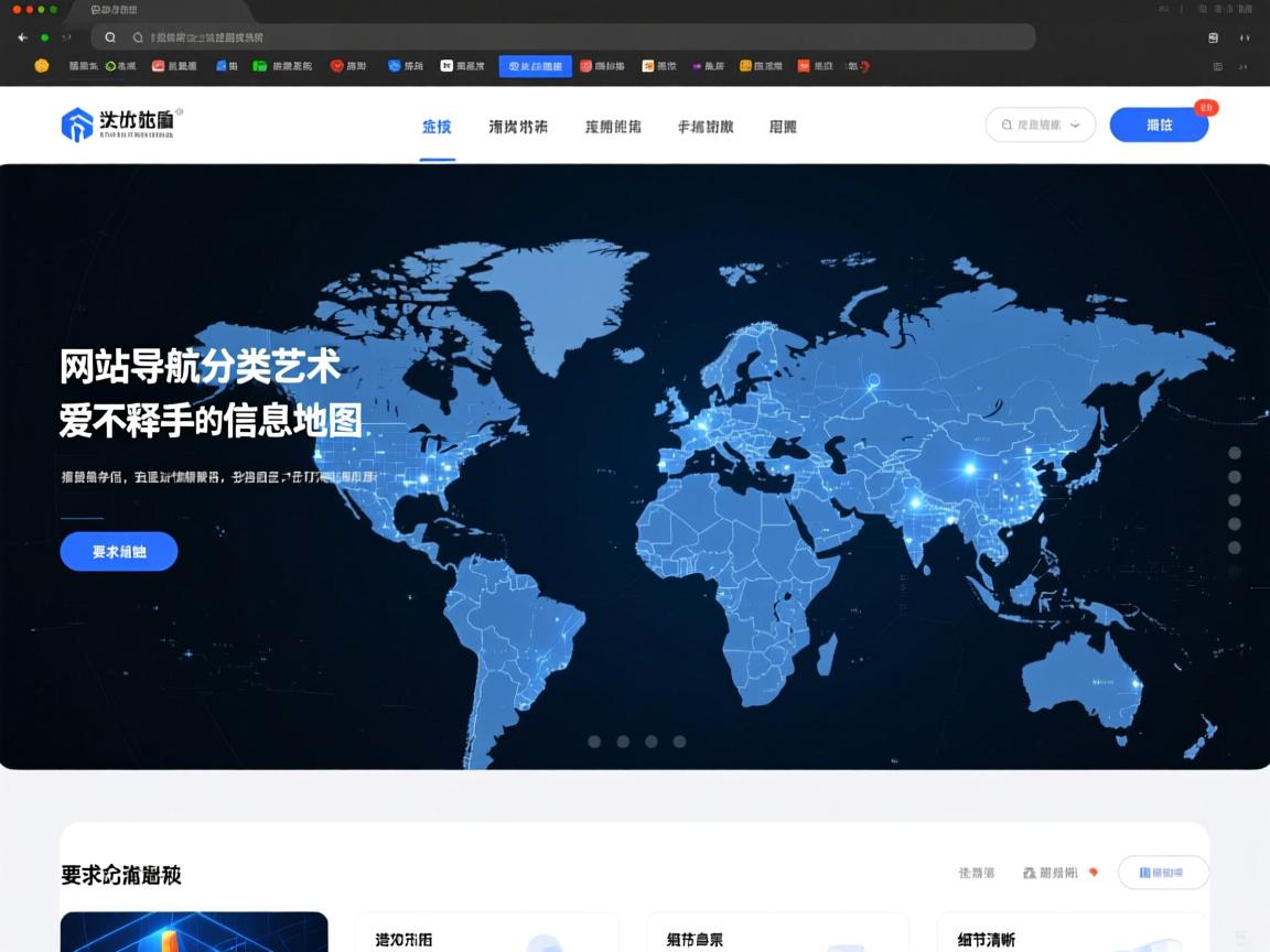 网站导航源码与分类艺术,打造用户爱不释手的信息地图
