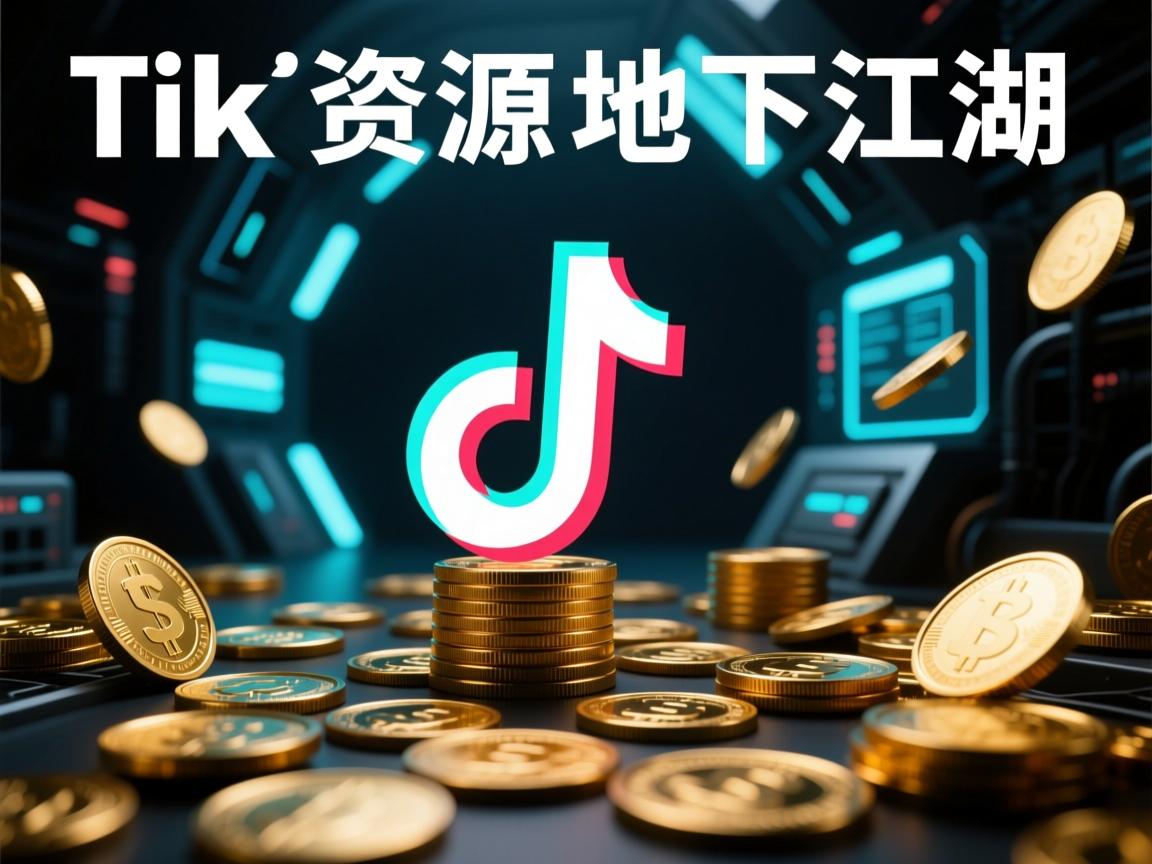 TikTok资源地下江湖,网盘链接背后的暴利与风险