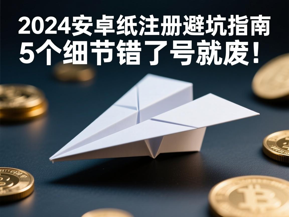 2024安卓纸飞机注册避坑指南，这5个细节错了号就废！