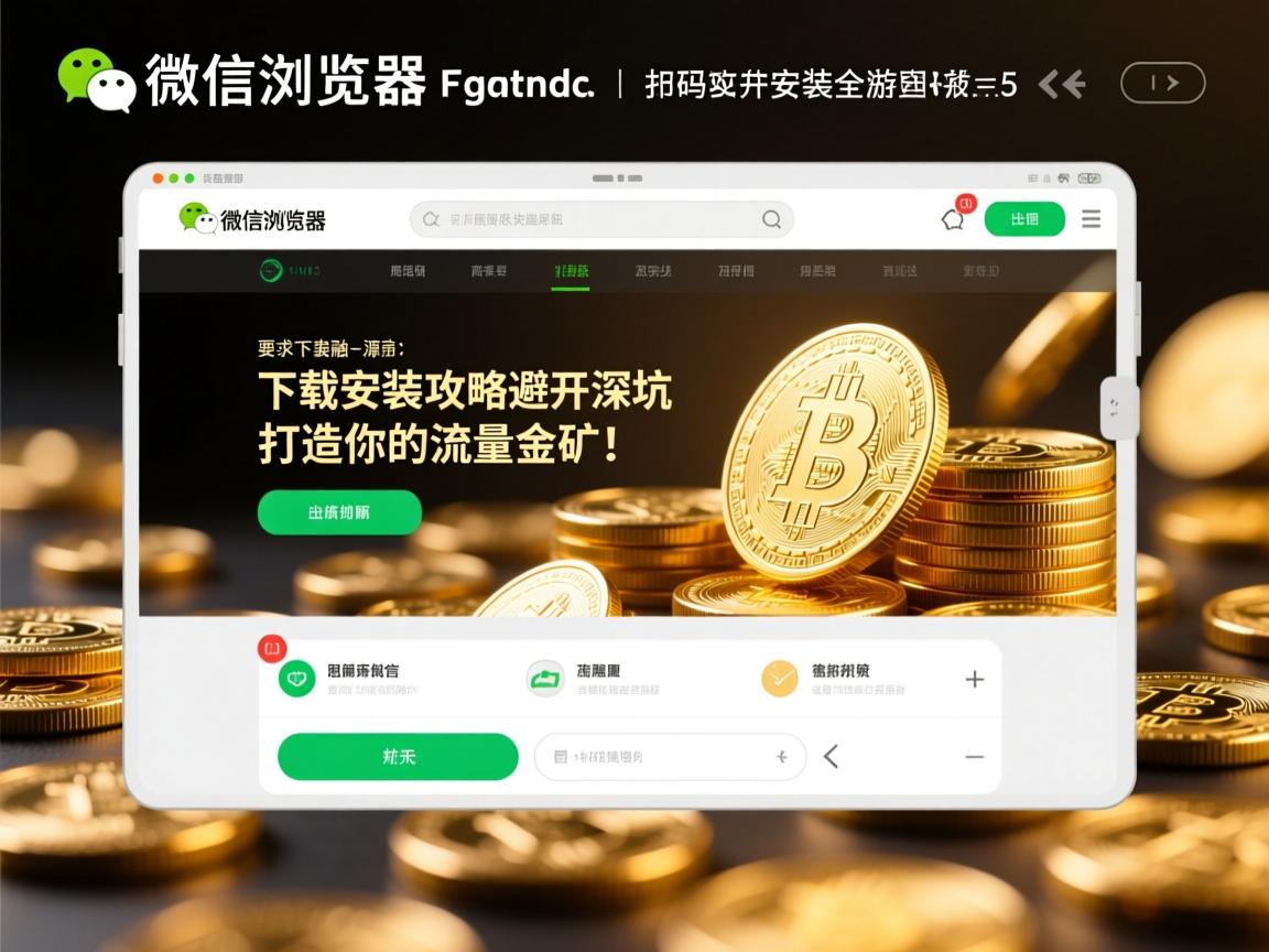 微信浏览器导航网站源码下载安装全攻略,避开深坑,打造你的流量金矿!