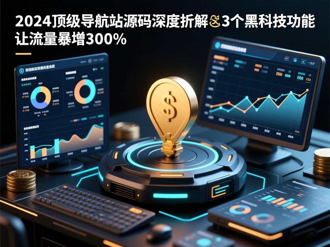 2024顶级导航站源码深度拆解,这3个黑科技功能让流量暴增300%
