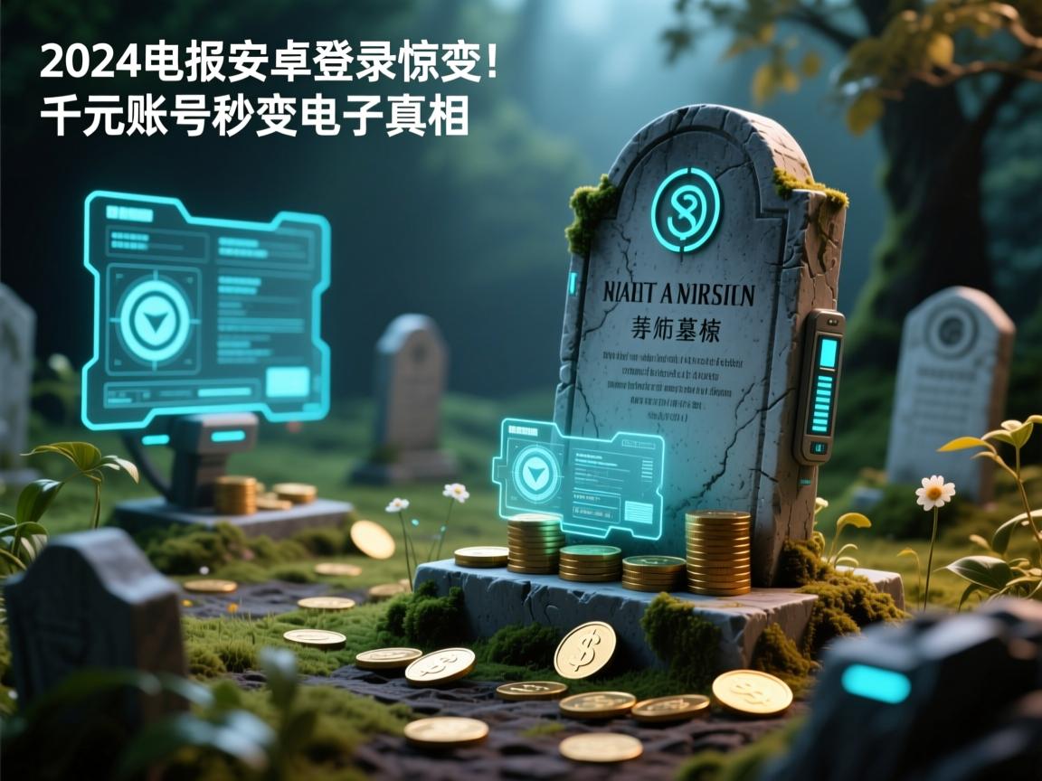 2024电报安卓登录惊变！千元账号秒变电子墓碑真相