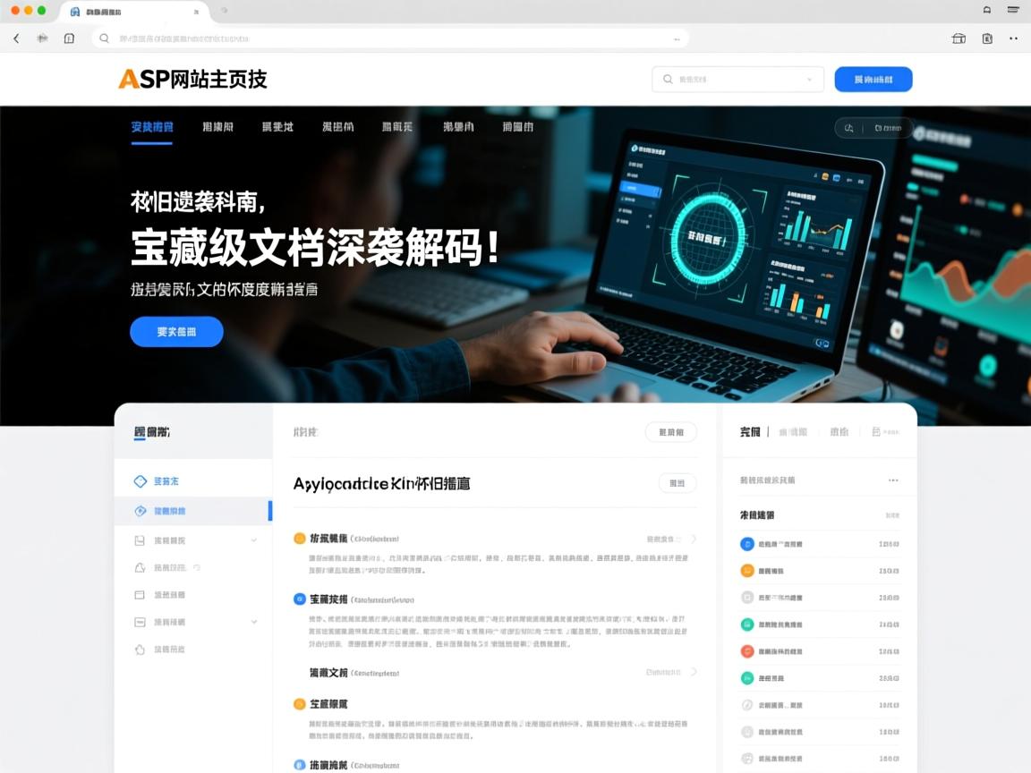 ASP网站主页文档，被遗忘的怀旧技术逆袭指南，宝藏级文档深度解码！