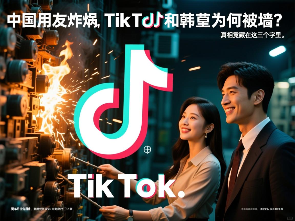 中国网友炸锅！TikTok和韩剧为何被墙？真相竟藏在这三个字里.