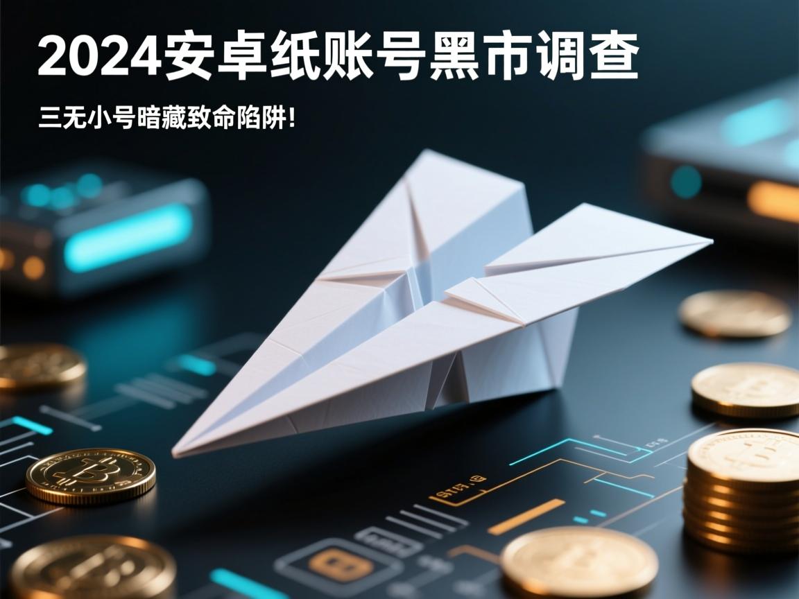 2024安卓纸飞机账号黑市调查,三无小号暗藏致命陷阱!