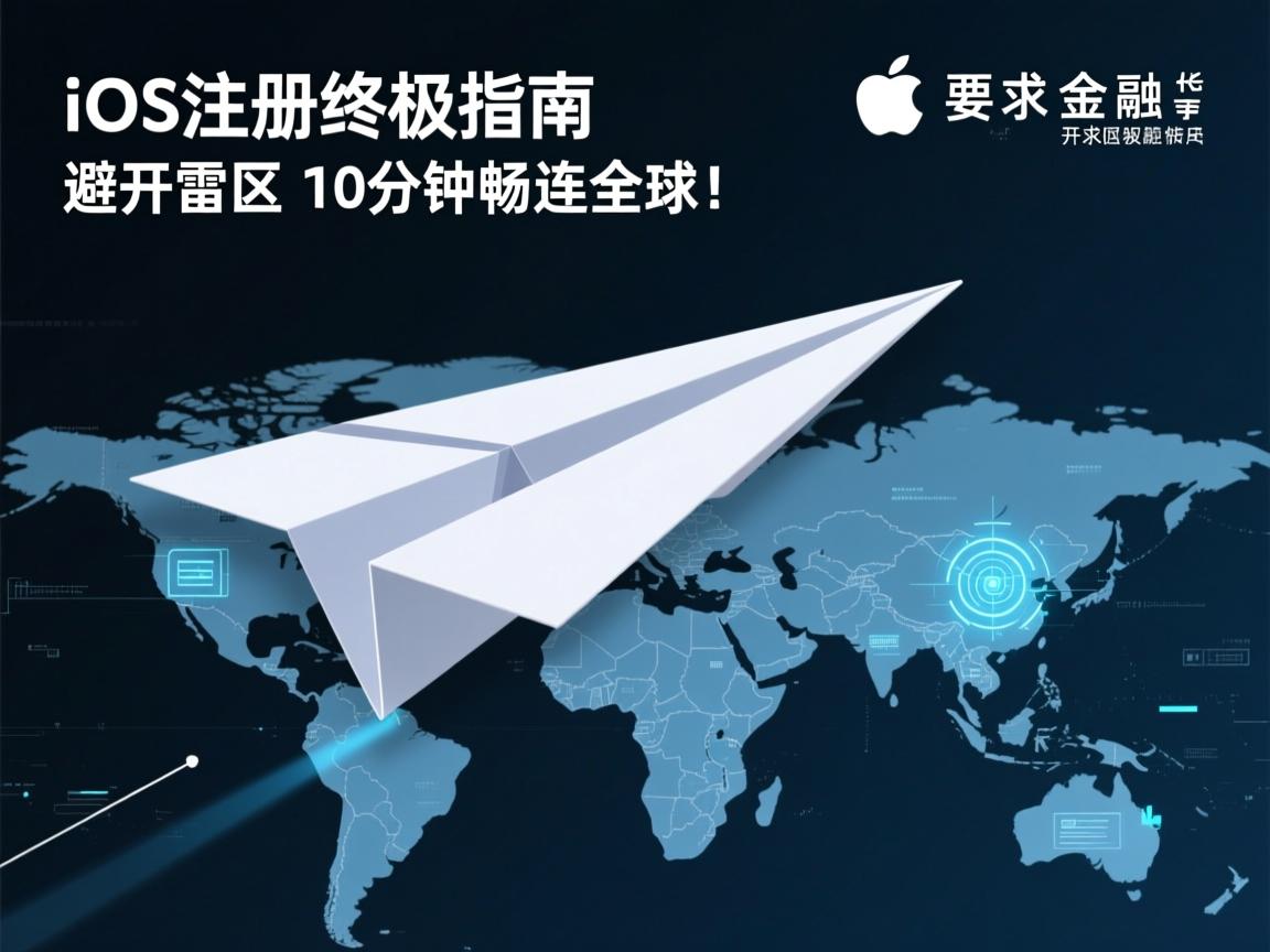 纸飞机iOS注册终极指南,避开雷区,10分钟畅连全球!